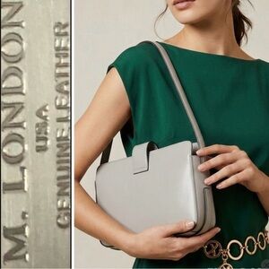 M. London Italian Leather Bag